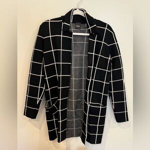 Rafaela Collared Knit Cardigan in size S